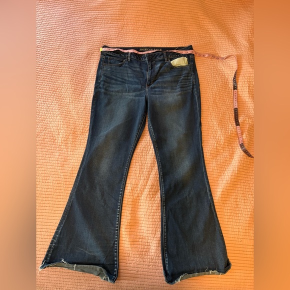 American Eagle high rise slim flare jeans size 18 - Picture 1 of 5